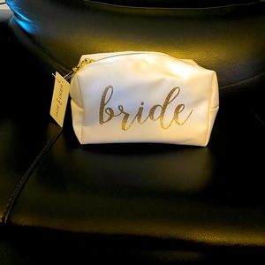 New makeup bag for the new bride!